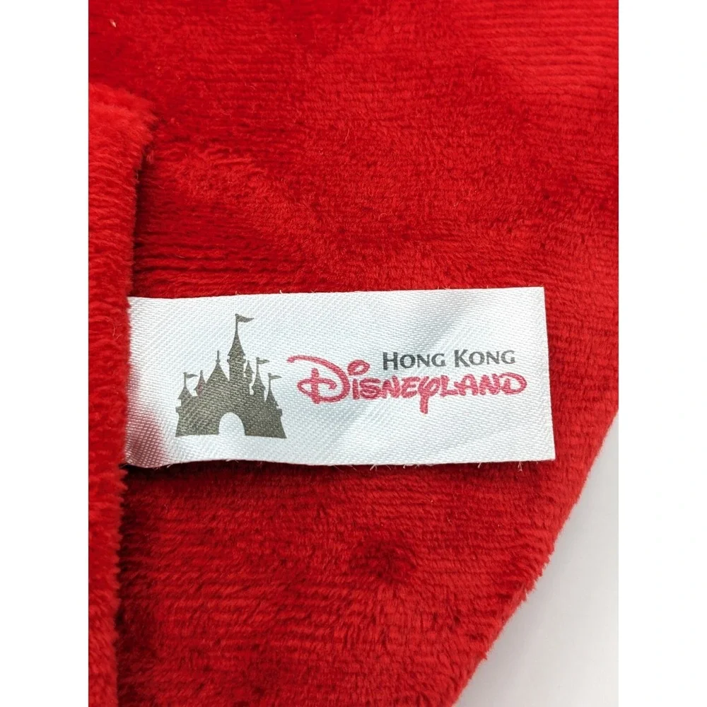 Disneyland Hong Kong Christmas Plush Picture Frame‎ Mickey Minnie Snowflakes 8